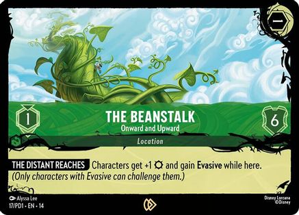 The Beanstalk - Onward and Upward | Holofoil (17) [Illumineers Quest The Great Hunny Rescue]