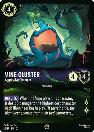 Vine Cluster - Aggressive Chomper |  (20/37) [Illumineers Quest The Great Hunny Rescue]