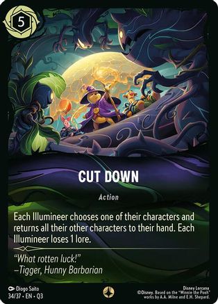 Cut Down |  (34/37) [Illumineers Quest The Great Hunny Rescue]