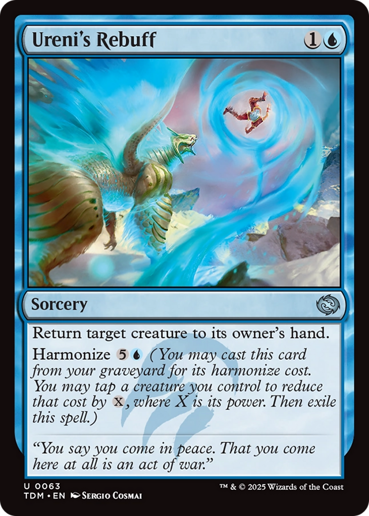 Ureni's Rebuff (063) [Tarkir: Dragonstorm]