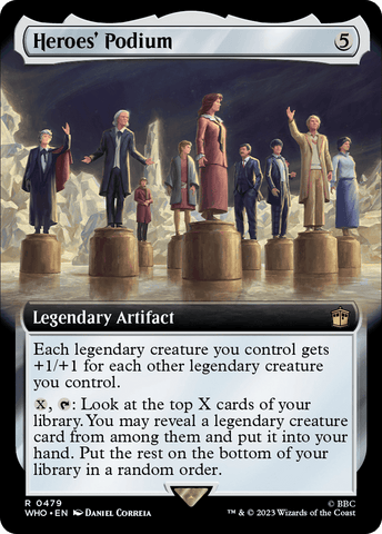 Heroes' Podium (Extended Art) [Doctor Who]