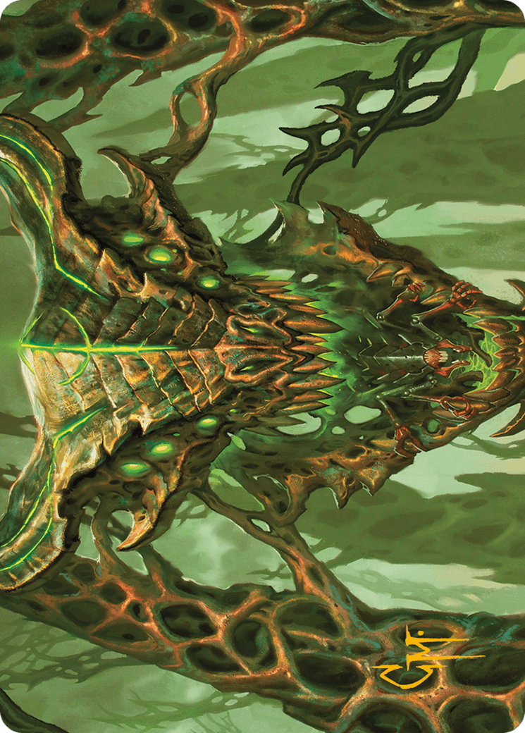 Colossal Dreadmask // Colossal Dreadmask (AMH3-008) - Modern Horizons 3 Art Series (Borderless)