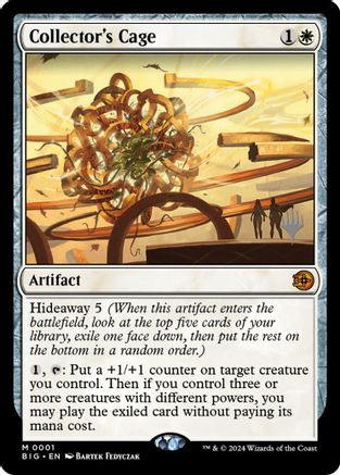 Collector's Cage |  Foil (001) [Promo Pack: Reality Fracture]