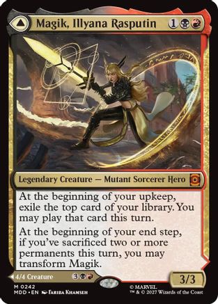 Magik, Ilyana Rasputin |  Foil (242) [Marvel: Darkhold Destiny]