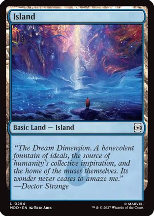 Island (0294) |  Foil (294) [Marvel: Darkhold Destiny]