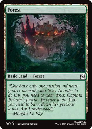 Forest (0301) |  Foil (301) [Marvel: Darkhold Destiny]