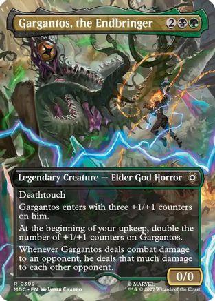 Gargantos, the Endbringer (Borderless) |  (399) [Commander: Marvel: Darkhold Destiny]