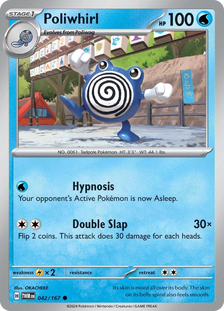 Poliwhirl 042/167 (SV06: Twilight Masquerade) 