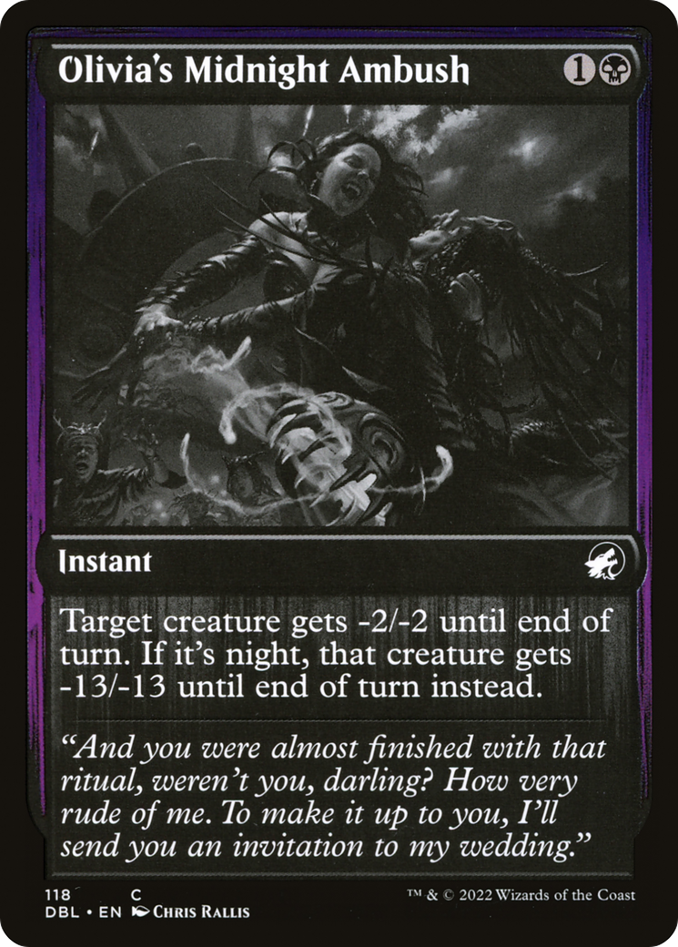 Olivia's Midnight Ambush [Innistrad: Double Feature] Foil