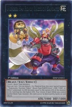 Number 64: Ronin Raccoon Sandayu [SHSP-EN051] Rare