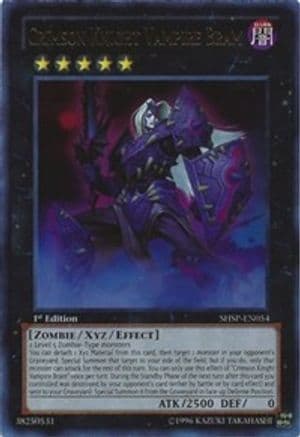 Crimson Knight Vampire Bram [SHSP-EN054] Ultra Rare