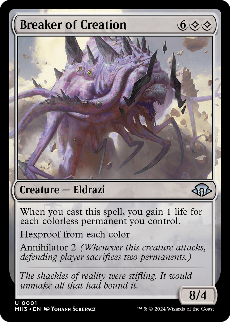 Breaker of Creation [Modern Horizons 3] Foil