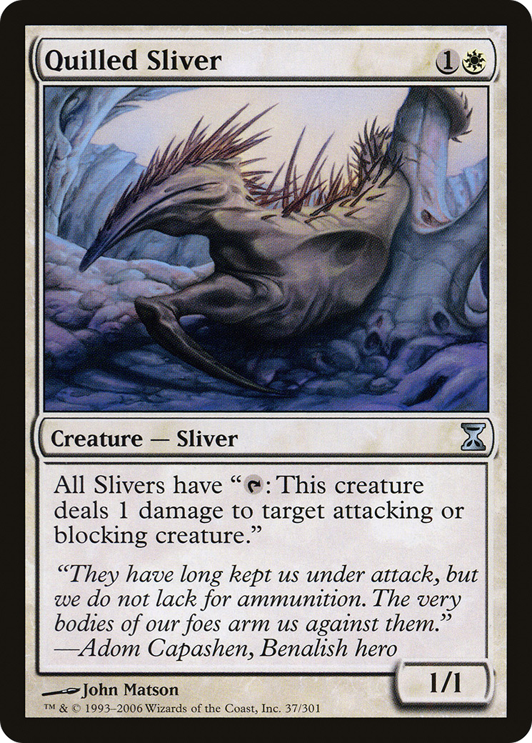 Quilled Sliver [Time Spiral] Foil