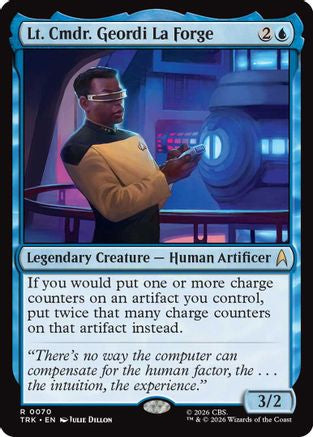 Lt. Cmdr. Geordi La Forge |  Foil (070) [Star Trek]