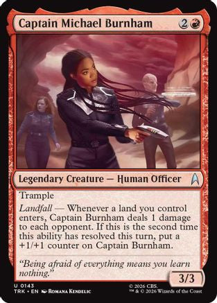 Captain Michael Burnham |  (143) [Star Trek]