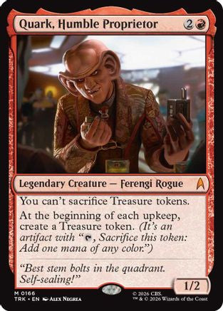 Quark, Humble Proprietor |  Foil (166) [Star Trek]