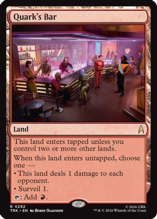 Quark's Bar |  Foil (292) [Star Trek]