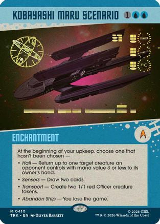 Kobayashi Maru Scenario (Showcase) |  Foil (410) [Star Trek]