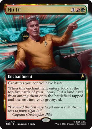 Hit It! (Extended Art) |  Foil (476) [Star Trek]