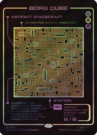Borg Cube (Showcase) |  Foil (555) [Star Trek]