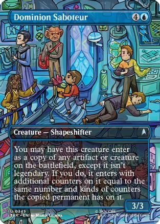 Dominion Saboteur (Borderless) |  (345) [Star Trek]
