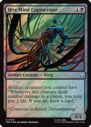 Hive Mind Coprocessor (Surge Foil) |  Foil (573) [Star Trek]