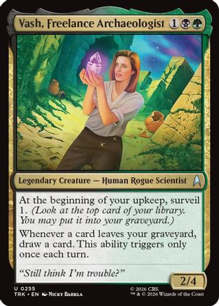 Vash, Freelance Archaeologist |  Foil (255) [Star Trek]
