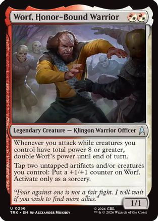 Worf, Honor-Bound Warrior |  Foil (256) [Star Trek]