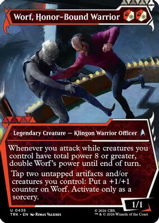 Worf, Honor-Bound Warrior (Showcase) (0435) |  (435) [Star Trek]
