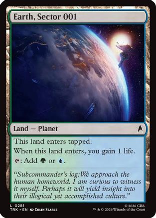 Earth, Sector 001 |  (281) [Star Trek]