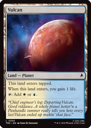 Vulcan |  Foil (305) [Star Trek]