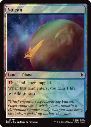 Vulcan (Surge Foil) |  Foil (579) [Star Trek]