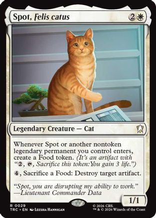 Spot, Felis catus |  (029) [Commander: Star Trek]