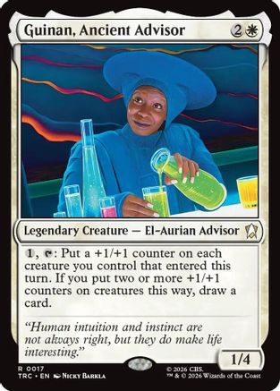 Guinan, Ancient Advisor (Surge Foil) |  Foil (017) [Commander: Star Trek]