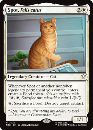 Spot, Felis catus (Surge Foil) |  Foil (029) [Commander: Star Trek]