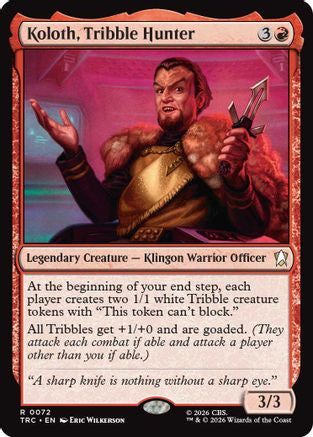 Koloth, Tribble Hunter |  (072) [Commander: Star Trek]