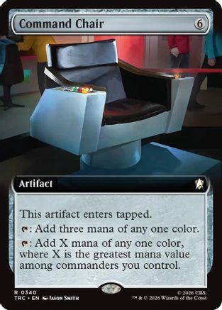Command Chair (Extended Art) |  (340) [Commander: Star Trek]