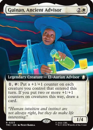 Guinan, Ancient Advisor (Extended Art) |  (223) [Commander: Star Trek]