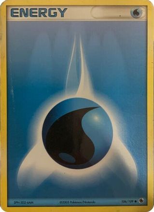 Water Energy (2005 No E Reader) undefined/109 - Deck Exclusives