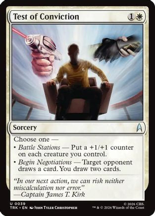 Test of Conviction |  Foil (039) [Star Trek]