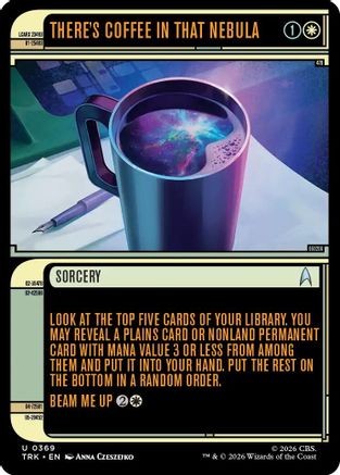 There's Coffee in that Nebula (Showcase) |  (369) [Star Trek]