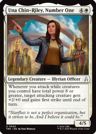 Una Chin-Riley, Number One |  Foil (042) [Star Trek]