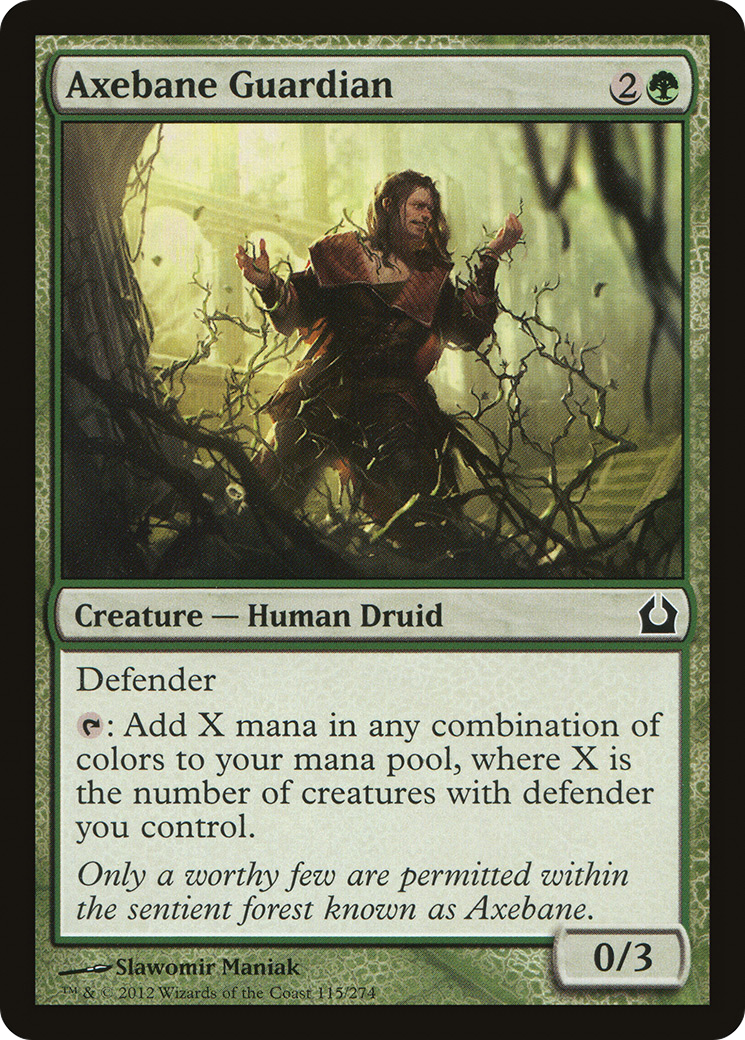 Axebane Guardian [Return to Ravnica] Foil
