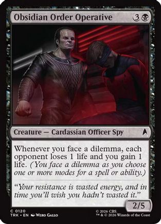 Obsidian Order Operative |  (120) [Star Trek]