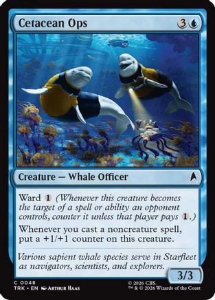 Cetacean Ops |  Foil (048) [Star Trek]