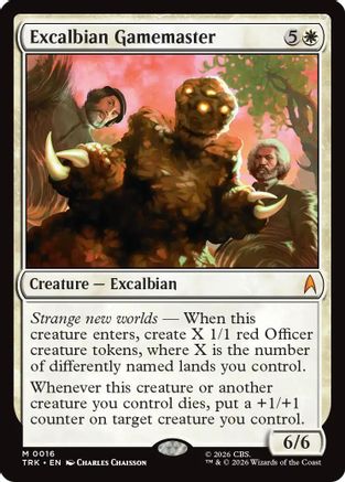 Excalbian Gamemaster |  Foil (016) [Star Trek]