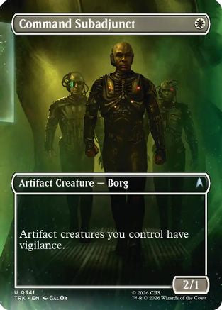 Command Subadjunct (Borderless) |  (341) [Star Trek]