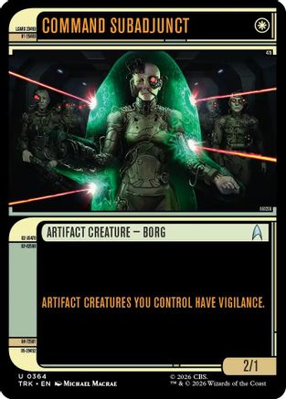 Command Subadjunct (Showcase) |  (364) [Star Trek]
