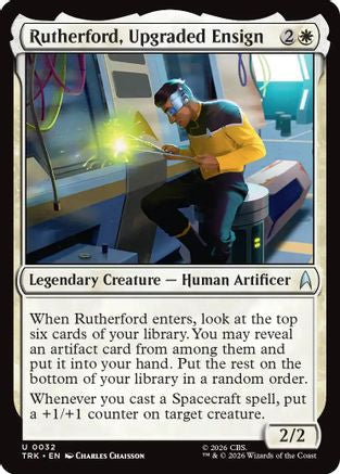 Rutherford, Upgraded Ensign |  (032) [Star Trek]