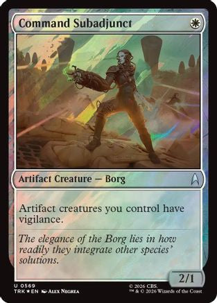 Command Subadjunct (Surge Foil) |  Foil (569) [Star Trek]